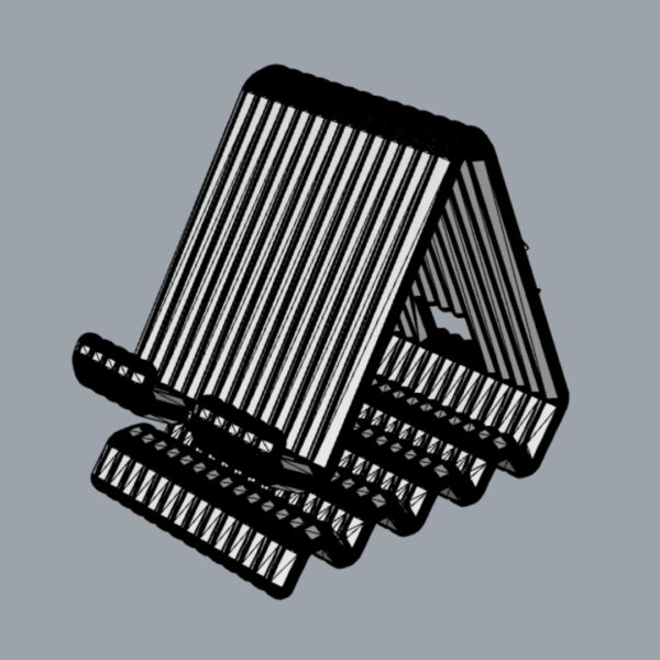 PORTA CELULAR ONDULADO 3D