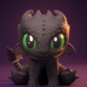 DRAGÓN CHIMUELO 3D - COLECCIONABLE