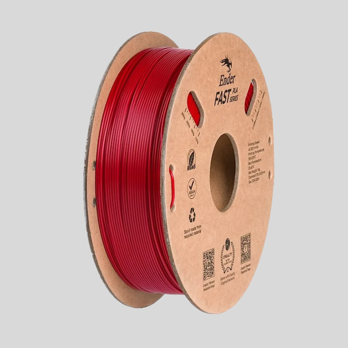ENDER PLA FAST FIRE RED ENDER FAST PLA ROJO FUEGO