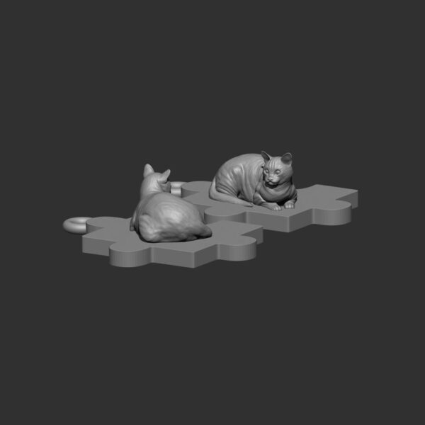 STL ROMPECABEZAS SAN VALENTIN 2026 ROMPECABEZAS GATUNO 3D - SAN VALENTIN