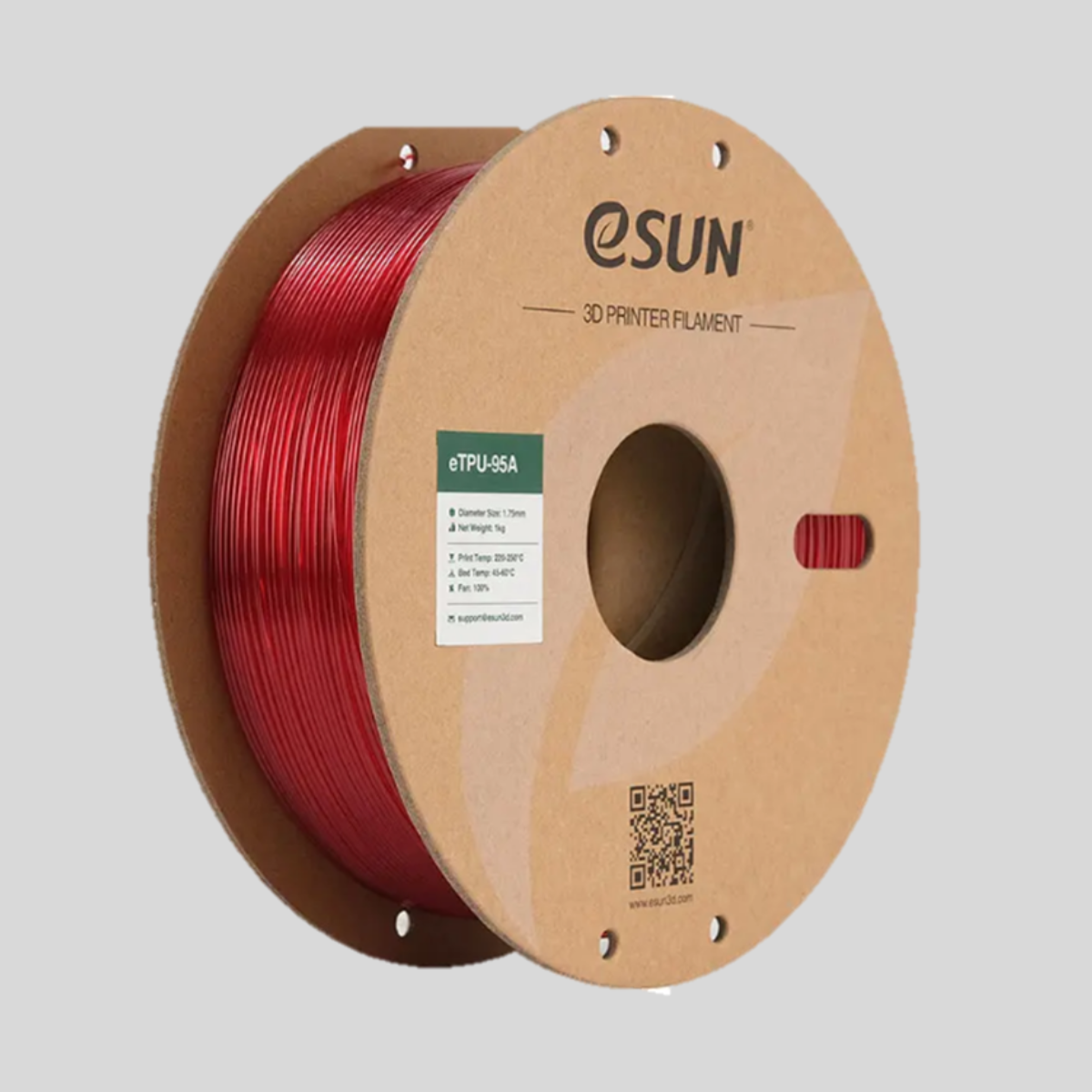 TPU ESUN ROJO TRANSPARENTE TPU ESUN ROJO TRANSPARENTE