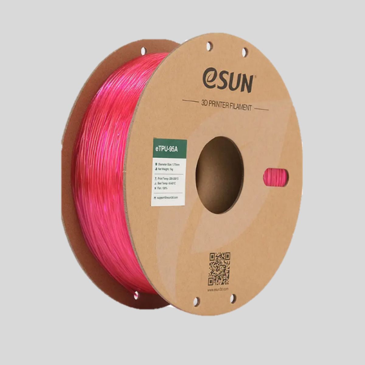 TPU ESUN ROSADO TRANSPARENTE TPU ESUN ROSADO TRANSPARENTE