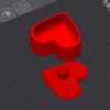 CORAZÓN 3D - JOYERO PARA MAMÁ